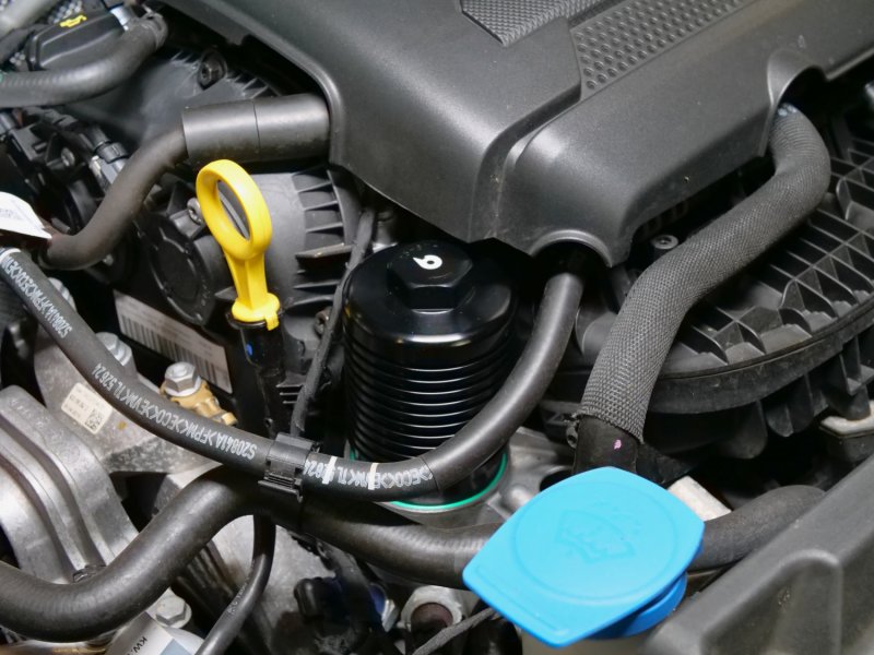 Preview: KORNI Upgrade Aluminium Ölfiltergehäuse passend für VW EA888 Gen3 / Gen4 1.8l 2.0l